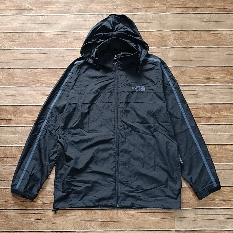 DeNoNet Lightweight Water repellent Pocketable Jacket Black
