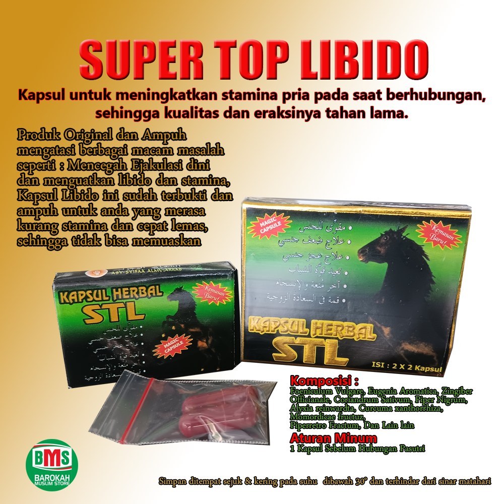 SUPER TOP LIBIDO BOX KECIL( ISI 4 KAPSUL) 100%ORI
