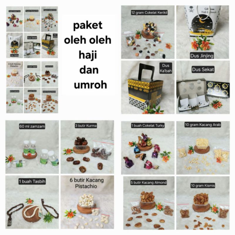 

Oleh-oleh Haji Umroh Isian Suka Suka Pilih Sendiri