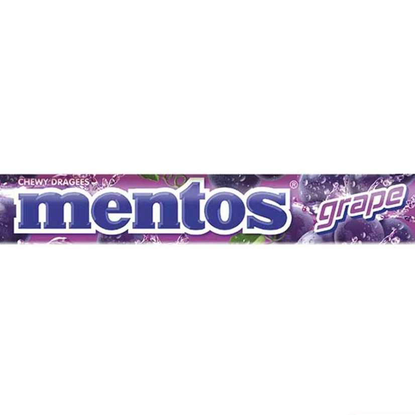 

MENTOS Candy Roll Grape Anggur 37gr