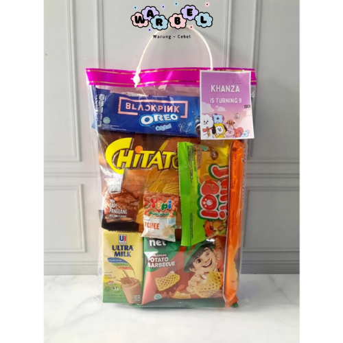 

SNACK ULANG TAHUN ANAK MURAH/BINGKISAN ULANG TAHUN ANAK PAKET ULTAH PREMIUM SNACK ANAK SOUVENIR SNACK ANAK MURAH