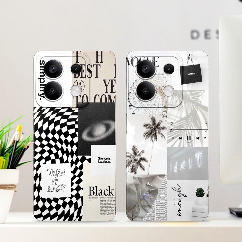 Case For Xiaomi Poco X6 5G New All Type Hp Softcase Pro Camera Motif Purple (4) Pelindung Ponsel Pen