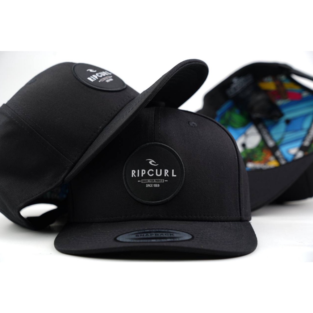 ART E23E Topi Snapback Original Import RIPCURL Baseball Cap Distro Unisex Pria Wanita Premium