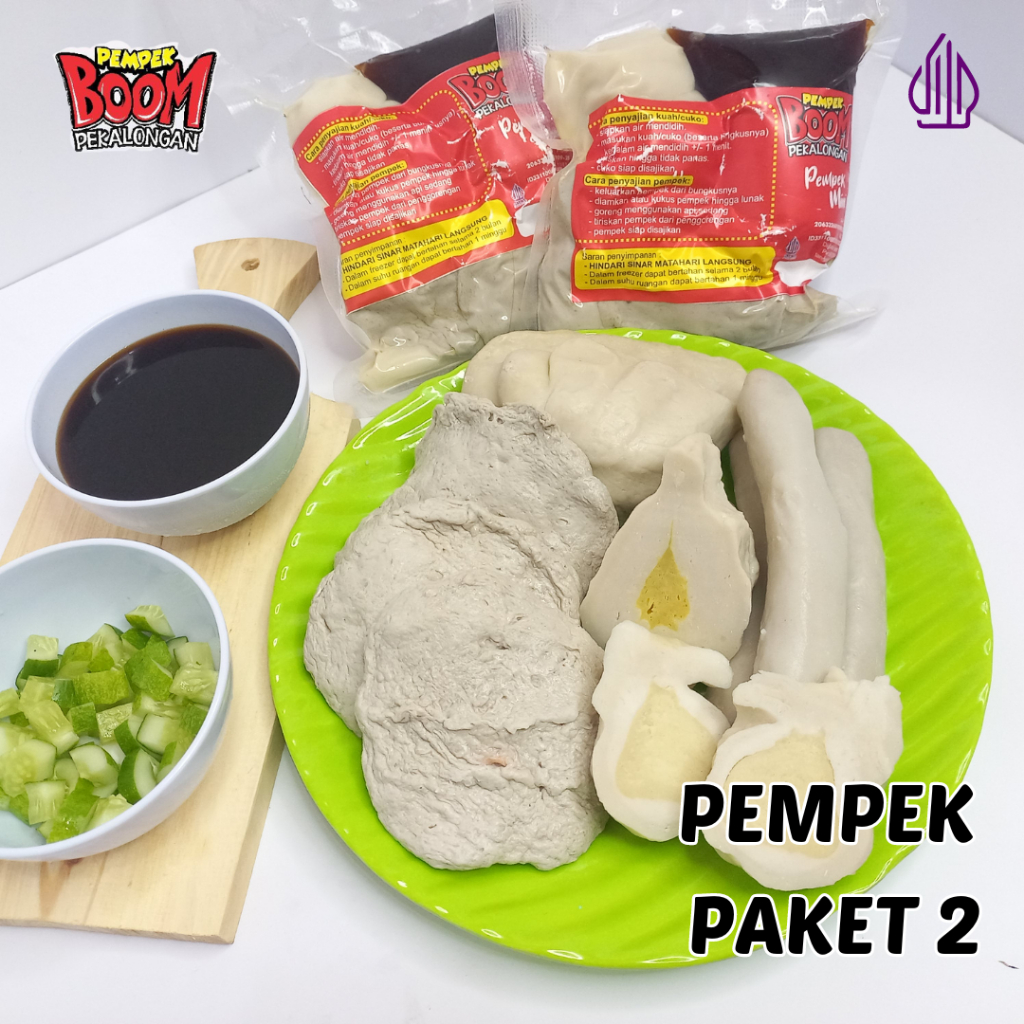 

Pempek Boom - Paket 2 Kemasan Pempek Mini 3 Varian isi 10 Pcs/kemasan