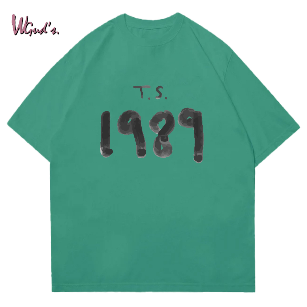 WGUD'S Cotton Combed 30S T-shirt T.S. 1989 [sablon DTF] Unisex Pria & Wanita *PREMIUM QUALITY*-SAGE GREEN