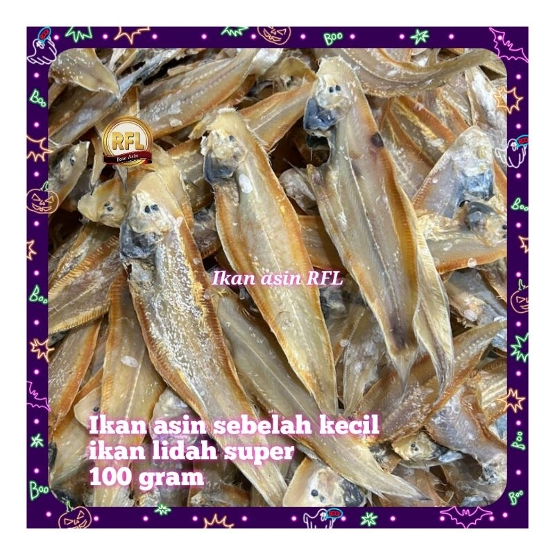 

ikan asin sebelah / ikan lidah super 100gram