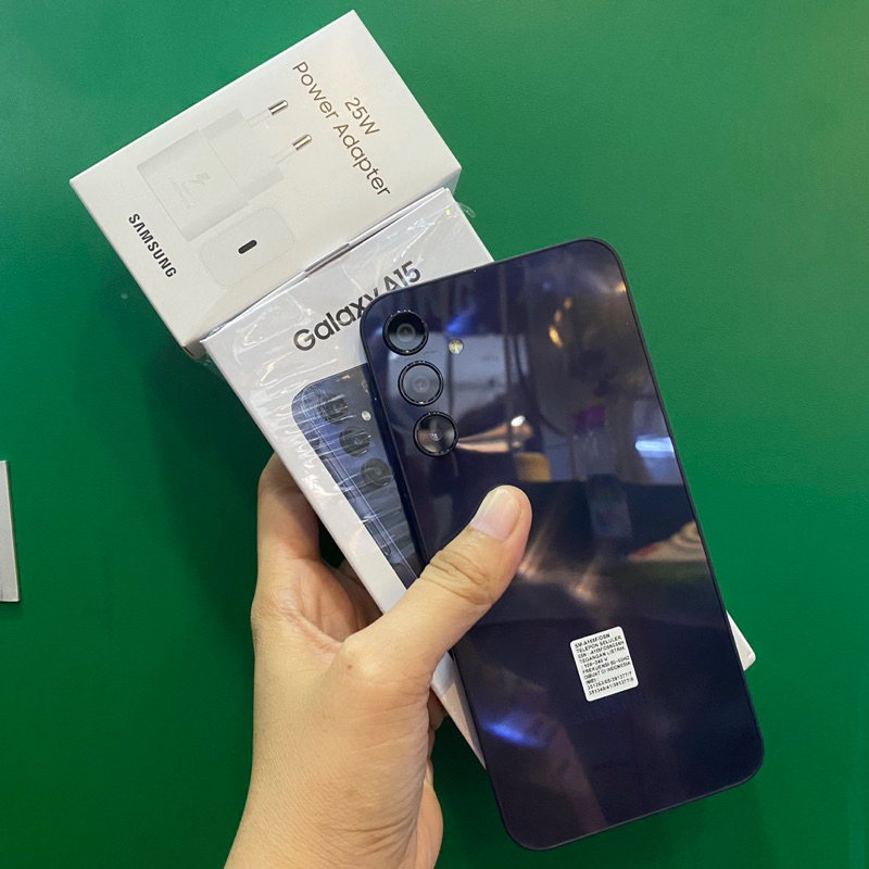 Samsung A15 8/128gb second bekas pakai normal fullset ori