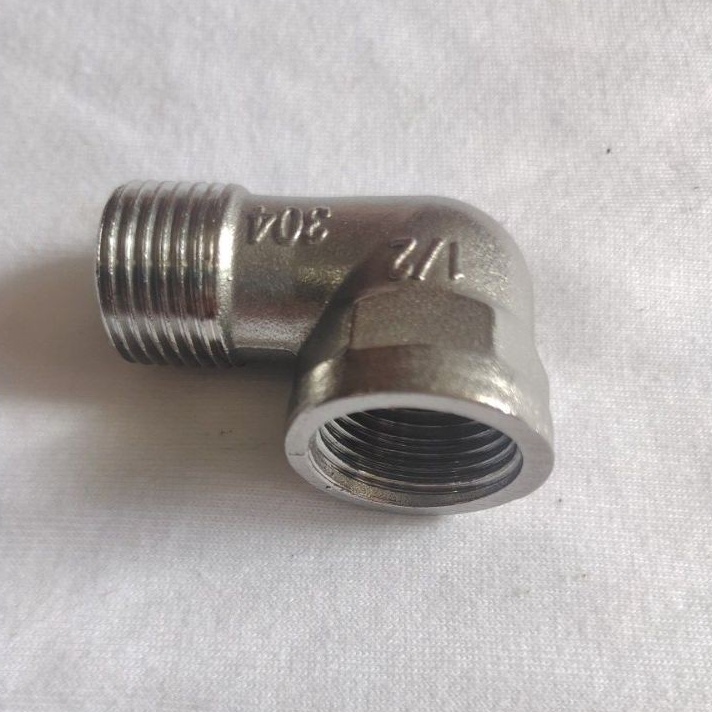 ORIGINAL elbow stenlees drat dalam drat luar  elbow drat dalam drat luar stenlees