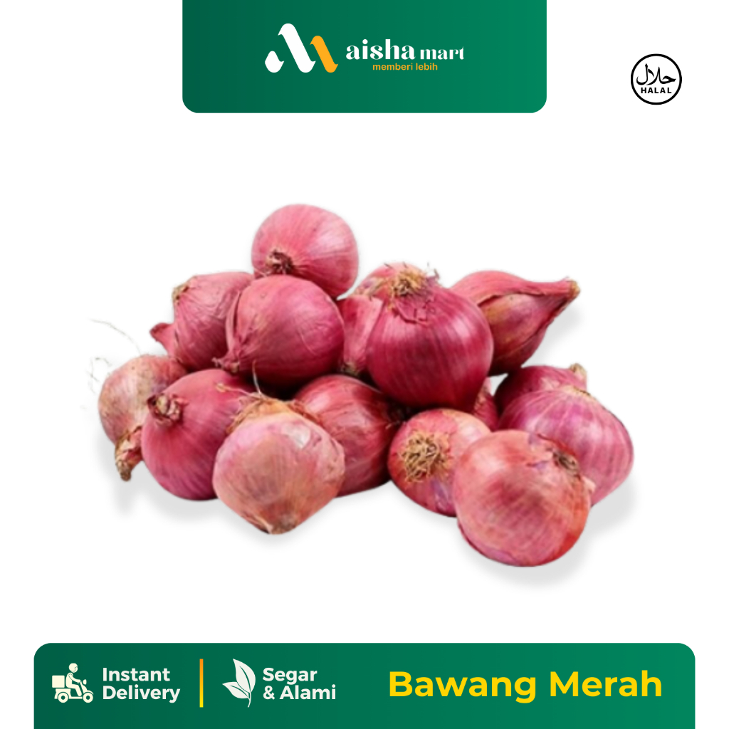 

BAWANG MERAH ORGANIK / AISHA MART SURABAYA
