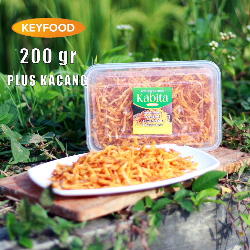 

KENTANG MUSTOFA KEYFOOD + KACANG 200 GRAM SUPER RENYAH
