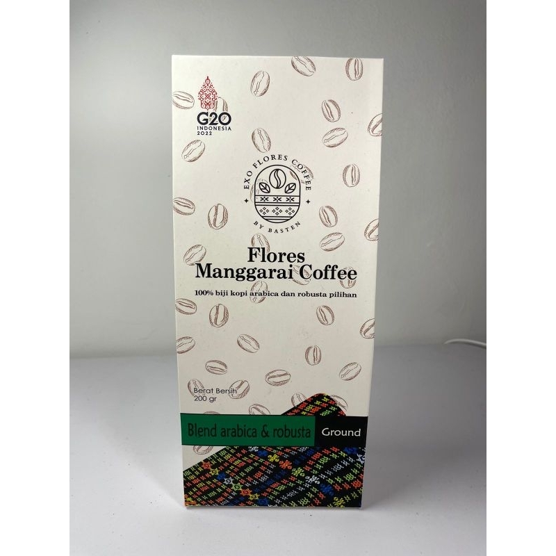 

Kopi Blend Arabica &robusta manggarai flores 200 gr