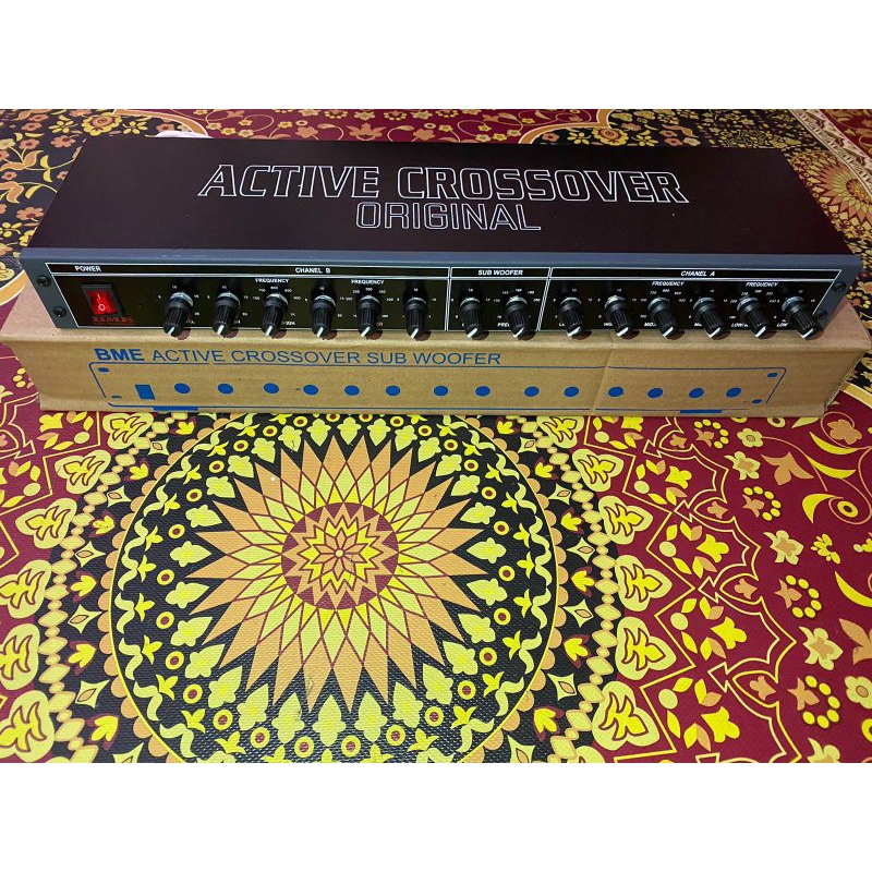 crossover Aktif 4way + sub BME