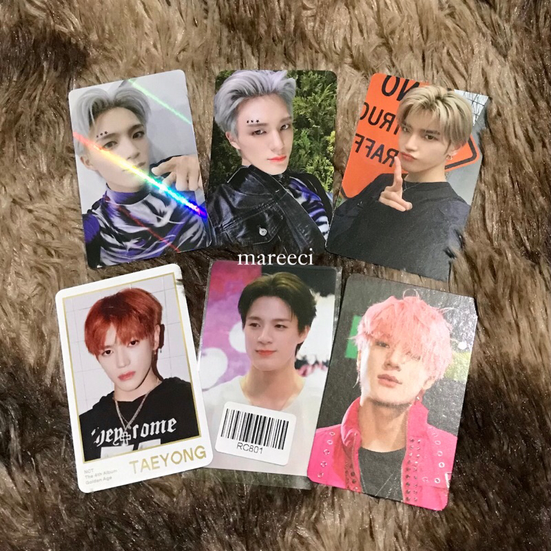 OFFICIAL PHOTOCARD JENO ALUCARD EVERLINE ISTJ JENO NUNJUK TAEYONG GOLDEN AGE DICON GLITCH MODE