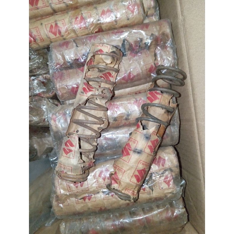 per pir shock skok depan as shock Suzuki a100
