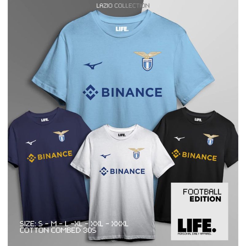 TSHIRT LAZIO INDONESIA SABLON DTF /LAZIALE KAOS LAZIO