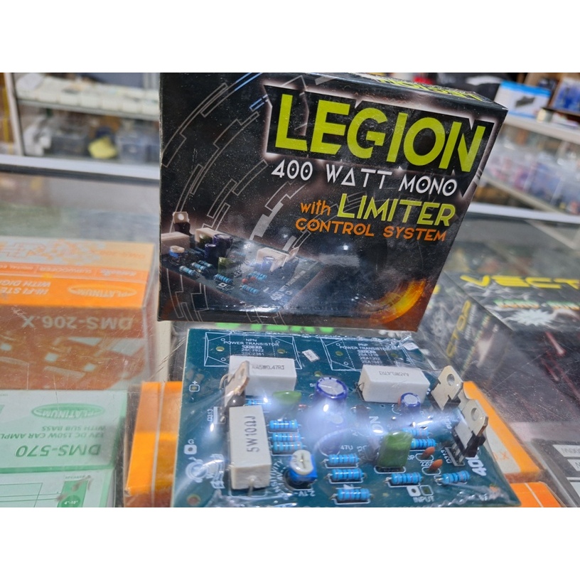 POWER DRIVER KIT Amplifier Audio Profesional MONO 400W LEGION LIMITER