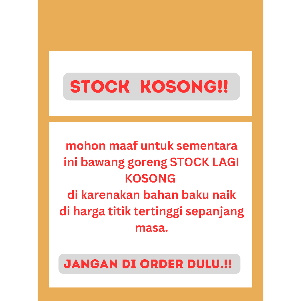 

BAWANG GORENG (B)1Kg reguler premium merah goreng Bagor murah kemasan higenis brambang fried onion Termurah terlaris Renyah , Asli Kriuk, Tanpa Campuran, Gurih dan Tahan Lama, Kualitas Ekspor, Tradisional Nusantara, Super Krispi Spesial, Pilihan Che