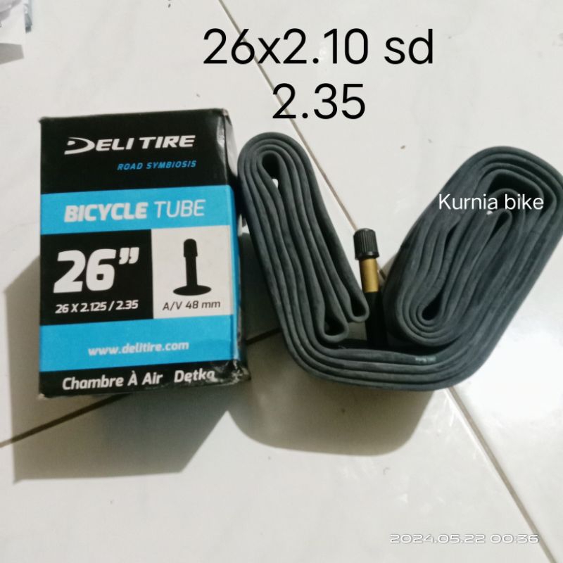ban dalam 26 x 2.10 / 2.25 / 2.35 ban dalam sepeda MTB cop motor AV 48 /35 murah