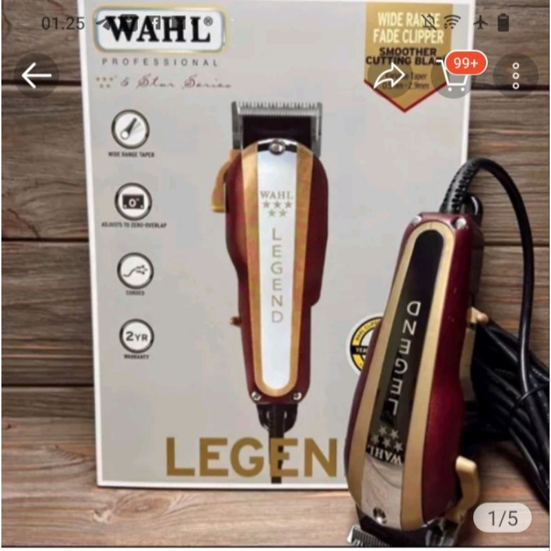 WAHL legend, WAHL super taper