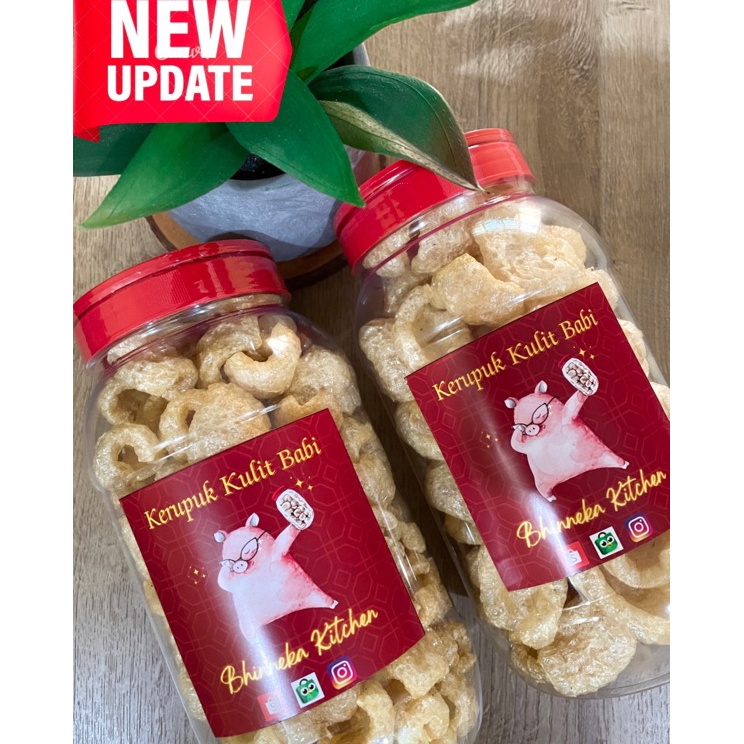 

Limitless Kerupuk Kulit Babi Premium 2Liter