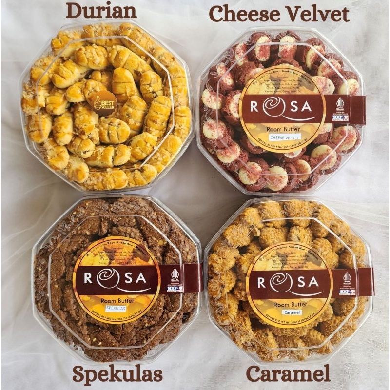 

❤(TANYAKAN DAHULU SEBELUM CHECKOUT) KUE KERING ROSA ROOMBUTTER 100% ORIGINAL DAN HALAL
