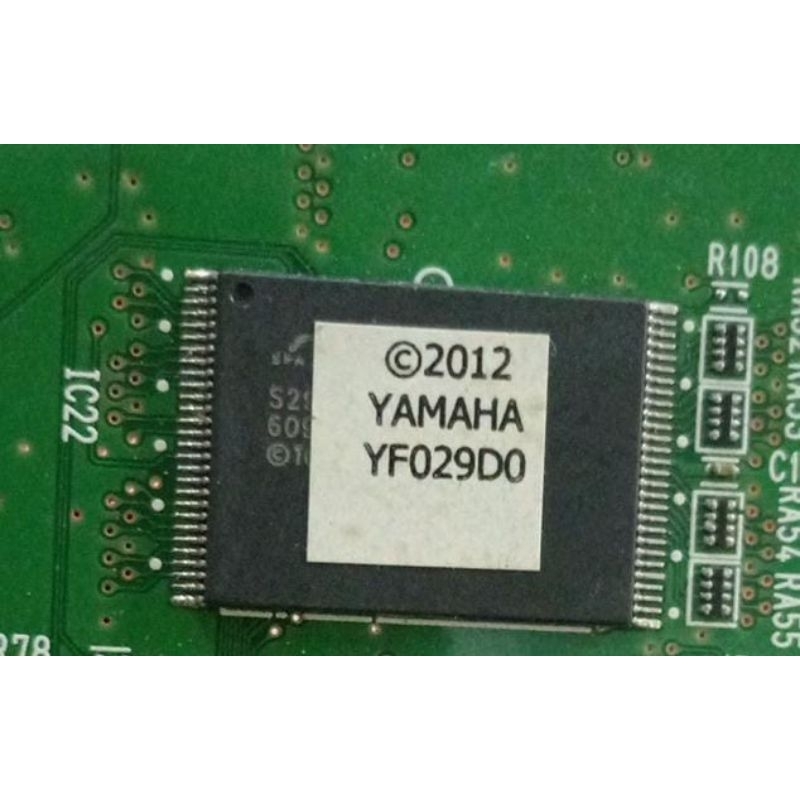 IC Flash YF029DO Keyboard Yamaha Psr s 750 Original Cabutan