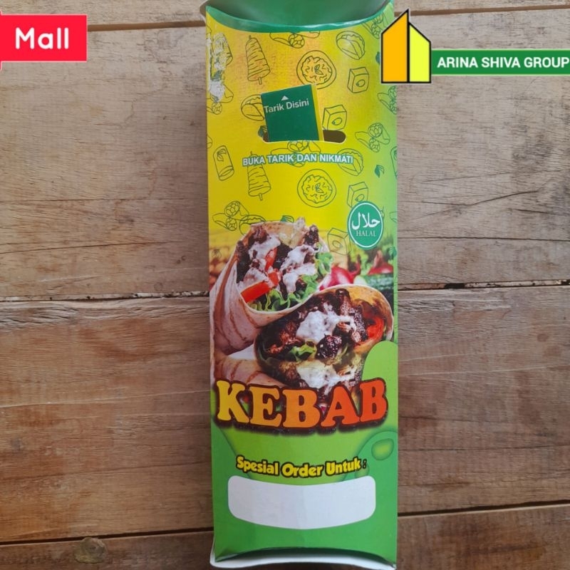 

100 LEMBAR KERTAS KEBAB TARIKAN IVORI PUTIH UKURAN 25 × 9,5 CM HIGH QUALITY TEBAL PRODUK TERBARU | KOTAK KEBAB KEKINIAN | DUS KEBAB VIRAL TIKTOK | KEMASAN KEBAB | BOX KEBAB 100 PCS MURAH | TOKO KEBAB OFFICIAL | ARINA SHIVA GROUP 1744