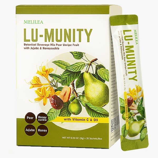 

MELILEA LU-MUNITY Minuman Serbuk Rasa Buah Campuran 20 sachet/box