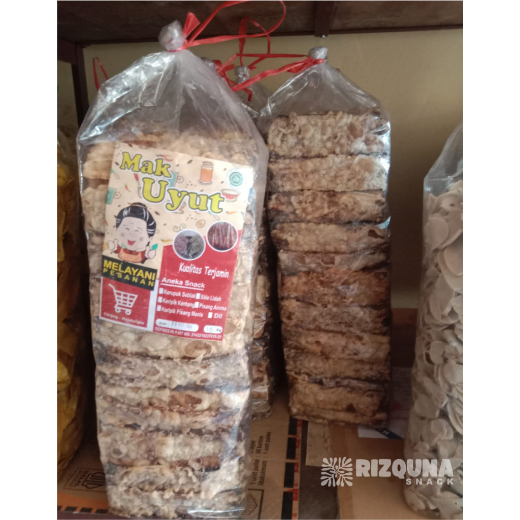 

Keripik Pisang Sale Lidah 500gram Renyah Gurih Fresh-Rizquna Snack