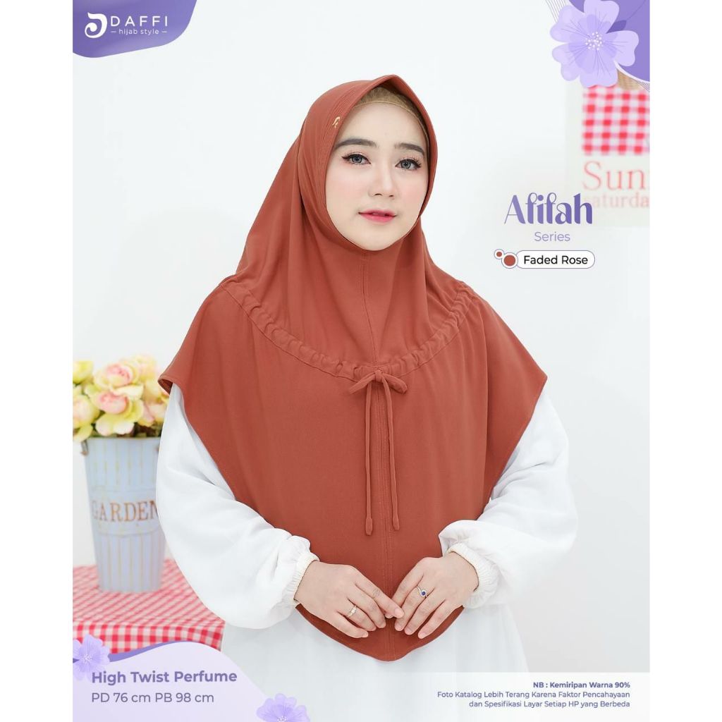 PROMO DAFFI HIJAB - BERGO AFIFAH