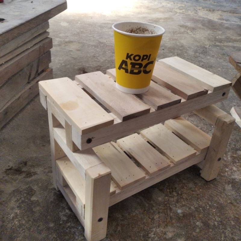 RAK KOPI KAYU MINIMALIS