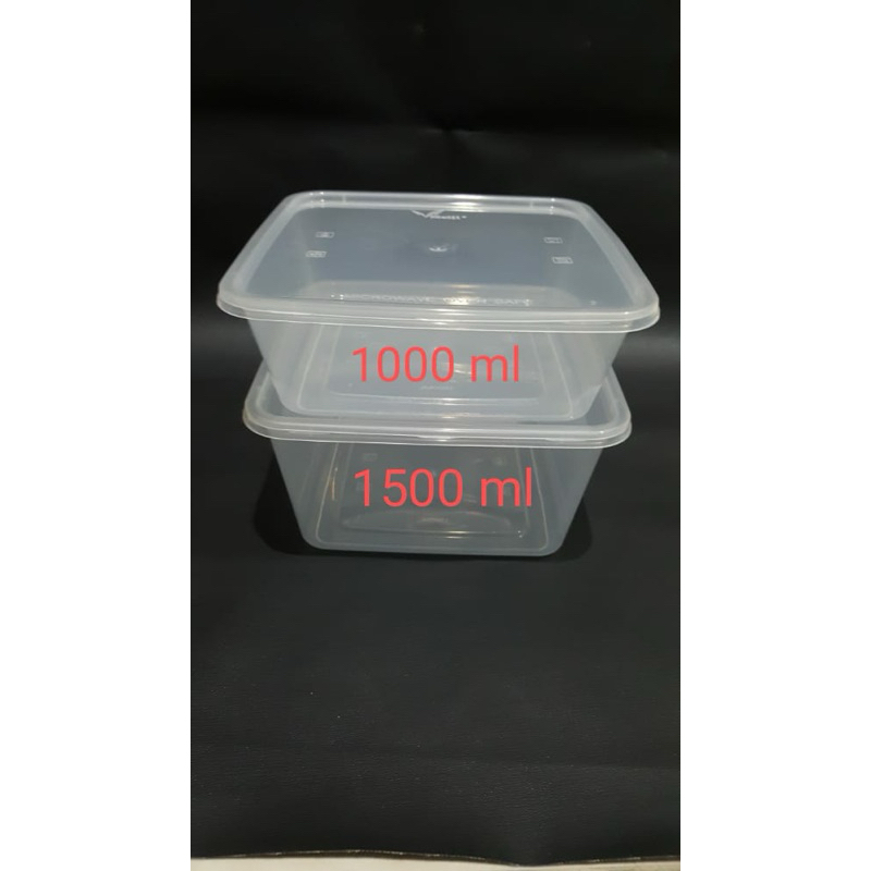 Kotak thinwall meiji “PERSEGI” 1000ml