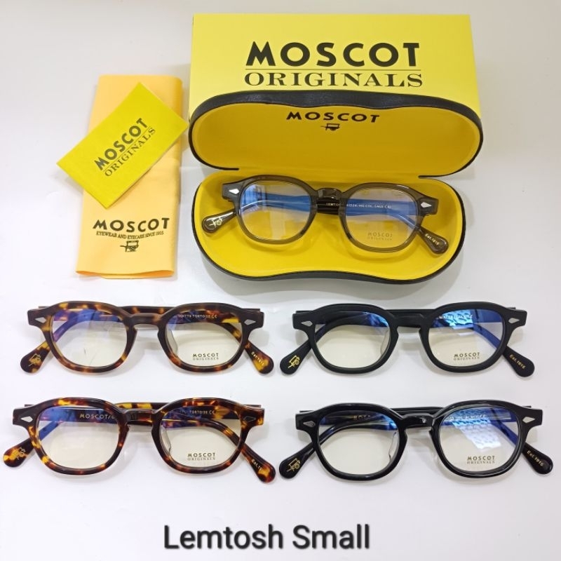 frame kacamata moscot lemtosh small asianfit size 44 grade original