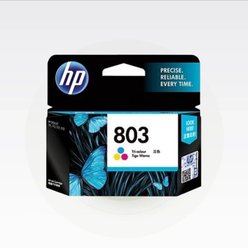 Tinta Catridge Hp 803 Colour ( Warna ) Original