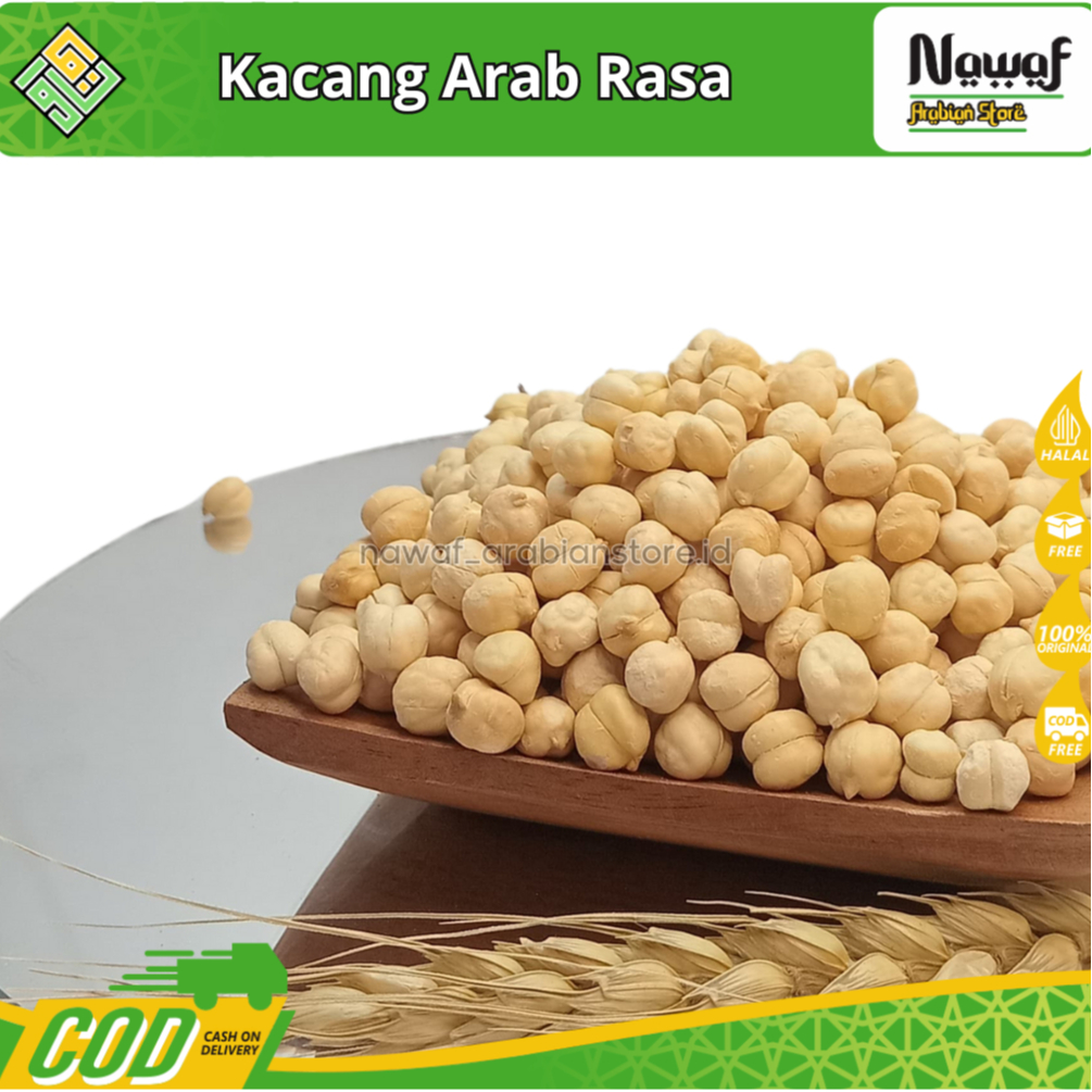 

Kacang Arab 1 Kg Rasa Asin Asli Oleh Oleh Haji & Umroh Chickpea