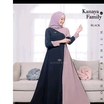 kanaya moms#gamis hitam#gamis Dayly#gamis alfasa#