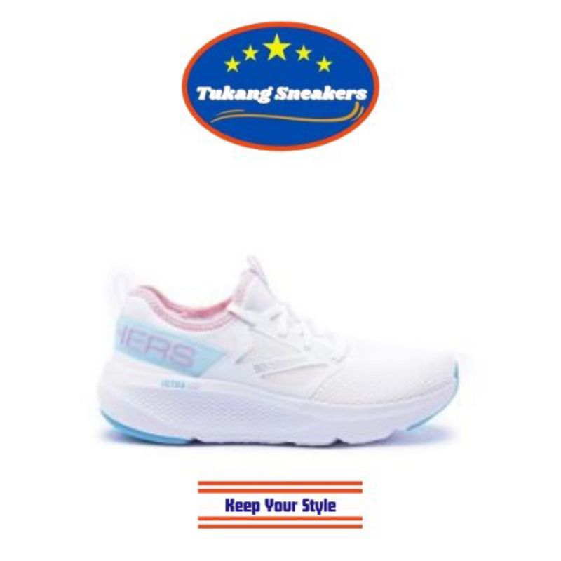 Skechers Go Run Elevate Women's Sneakers - White SKE128317WPK
