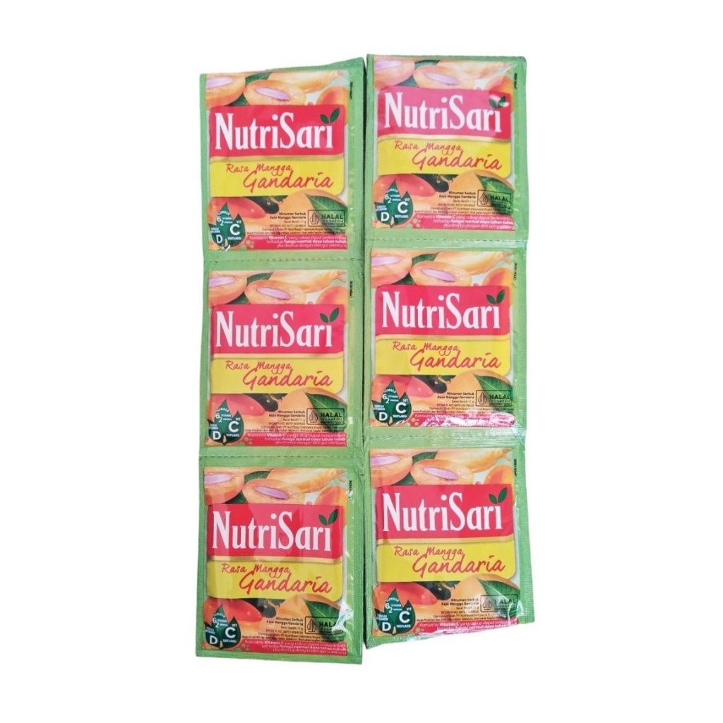 

Nutrisari Mangga Gandaria Minuman Serbuk [10 Sachet/ Renceng]