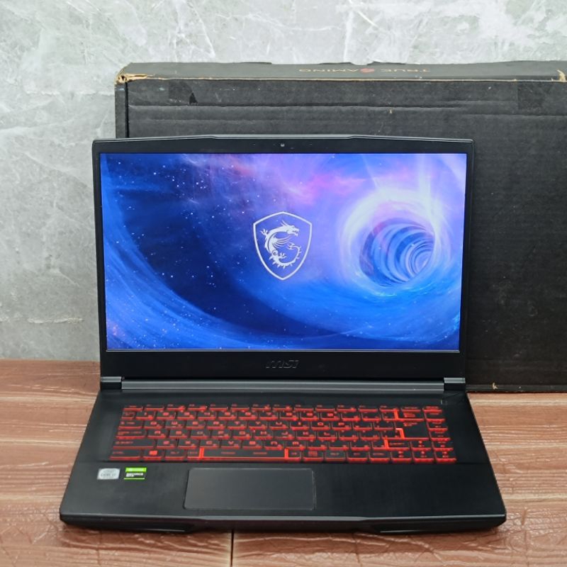 Laptop MSI GAMING 16R4 Intel Core i7-10750H RAM 16GB SSD 512GB GTX 1650 GEN10