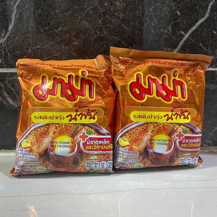 

Ready Stok Mama Instant Noodles Shrimp Creamy Tom Yum Flavour - Mie Instant Tom Yum-Serda