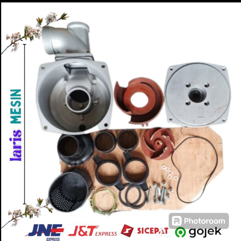 Bodi Pompa Air Sawah 3 Inch / Pompa Alkon SNB 80 (3 Dim)