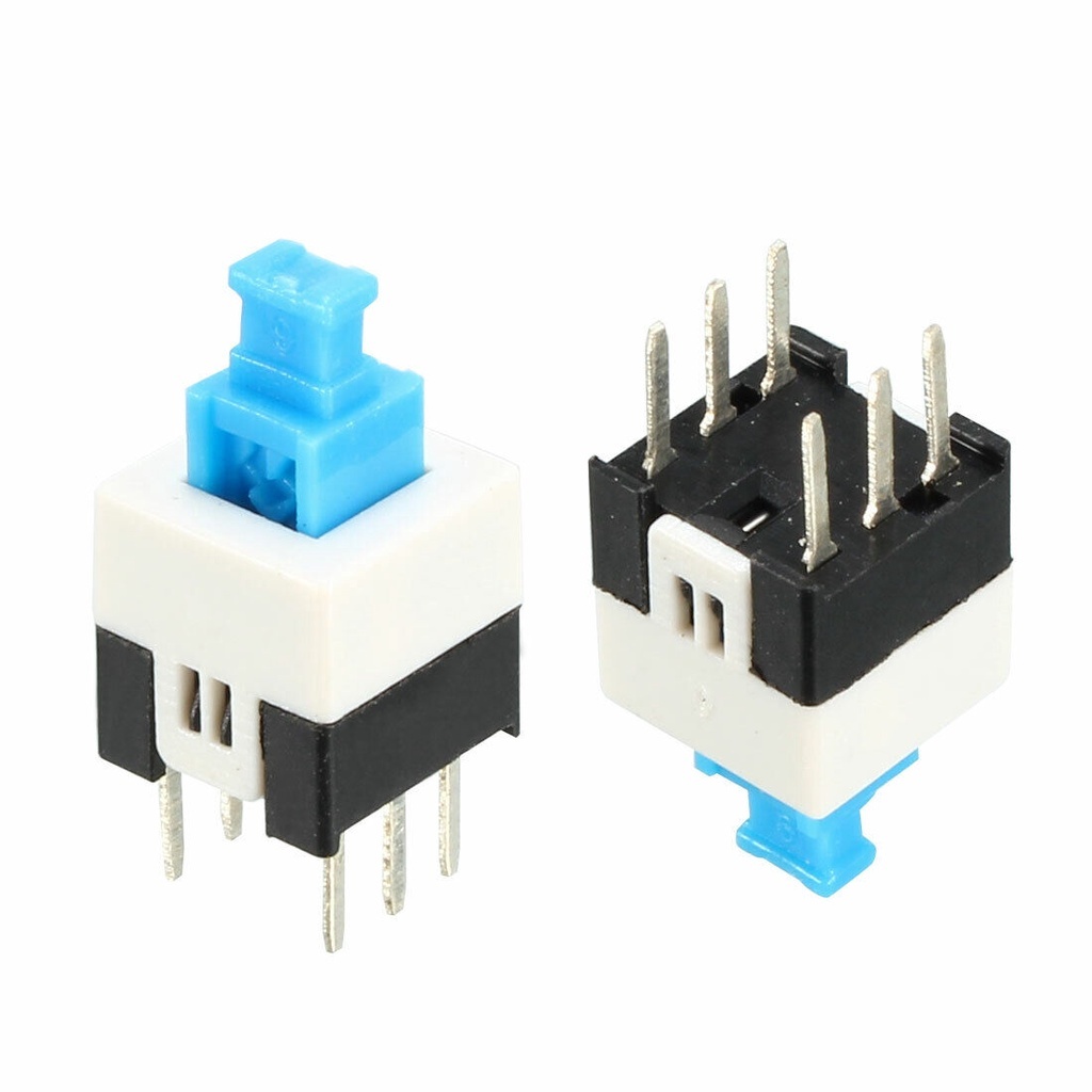 switch push button off self lock saklar tekan Tombol Push Button On Off 7 x 7 mm 6 Pin