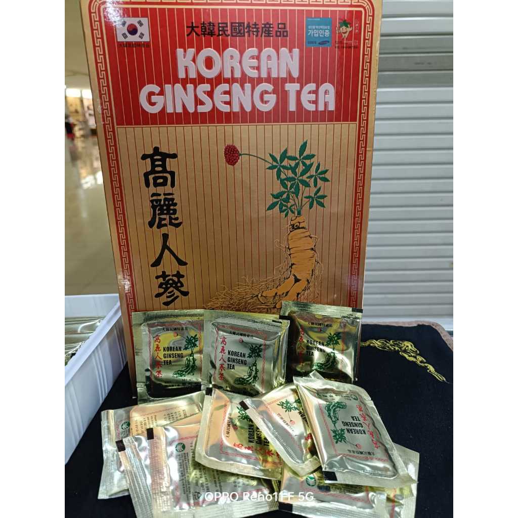 

Korea Ginseng Tea sachet/Korea Ginseng/Teh Ginseng