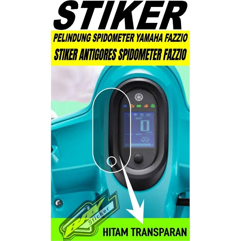 stiker spido FAZZIO / STIKER ANTIGORES SPIDO FAZZIO/ stiker spido yamaha fazzio