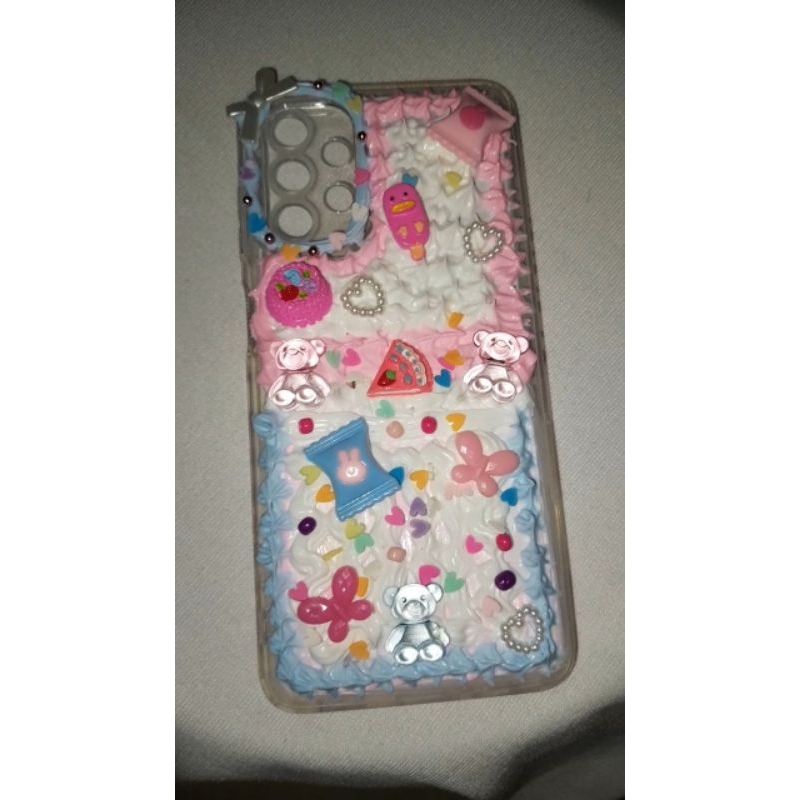 DECO CREAM PHONE CASE CUSTOME REQUEST