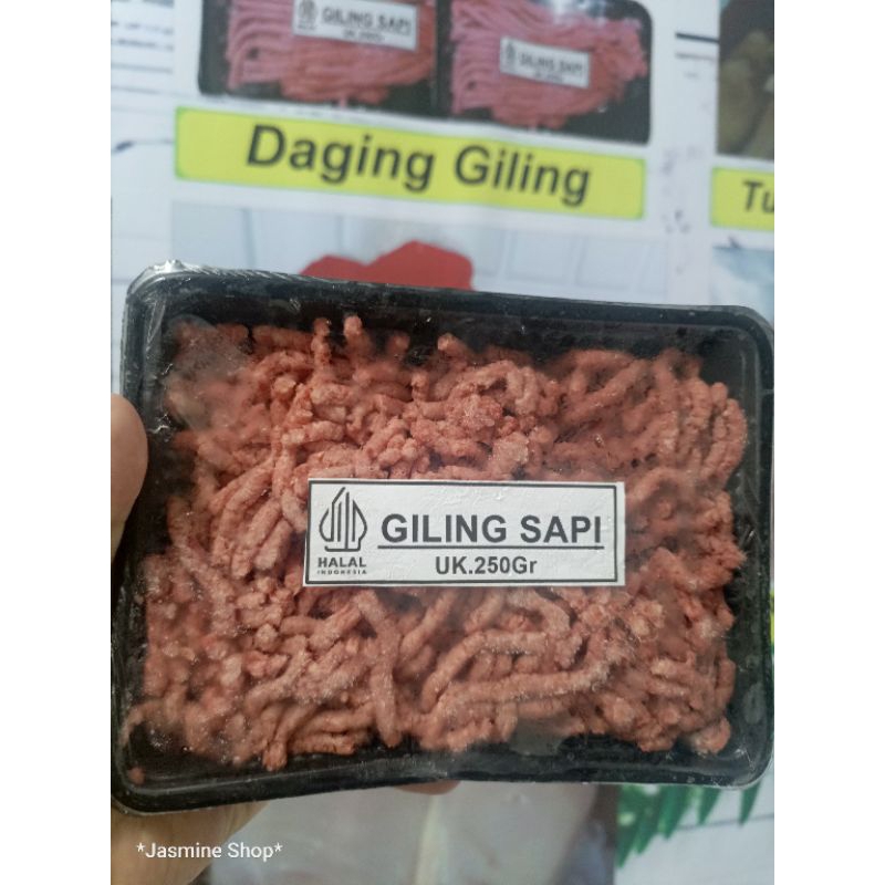 

Daging sapi Giling 250gr