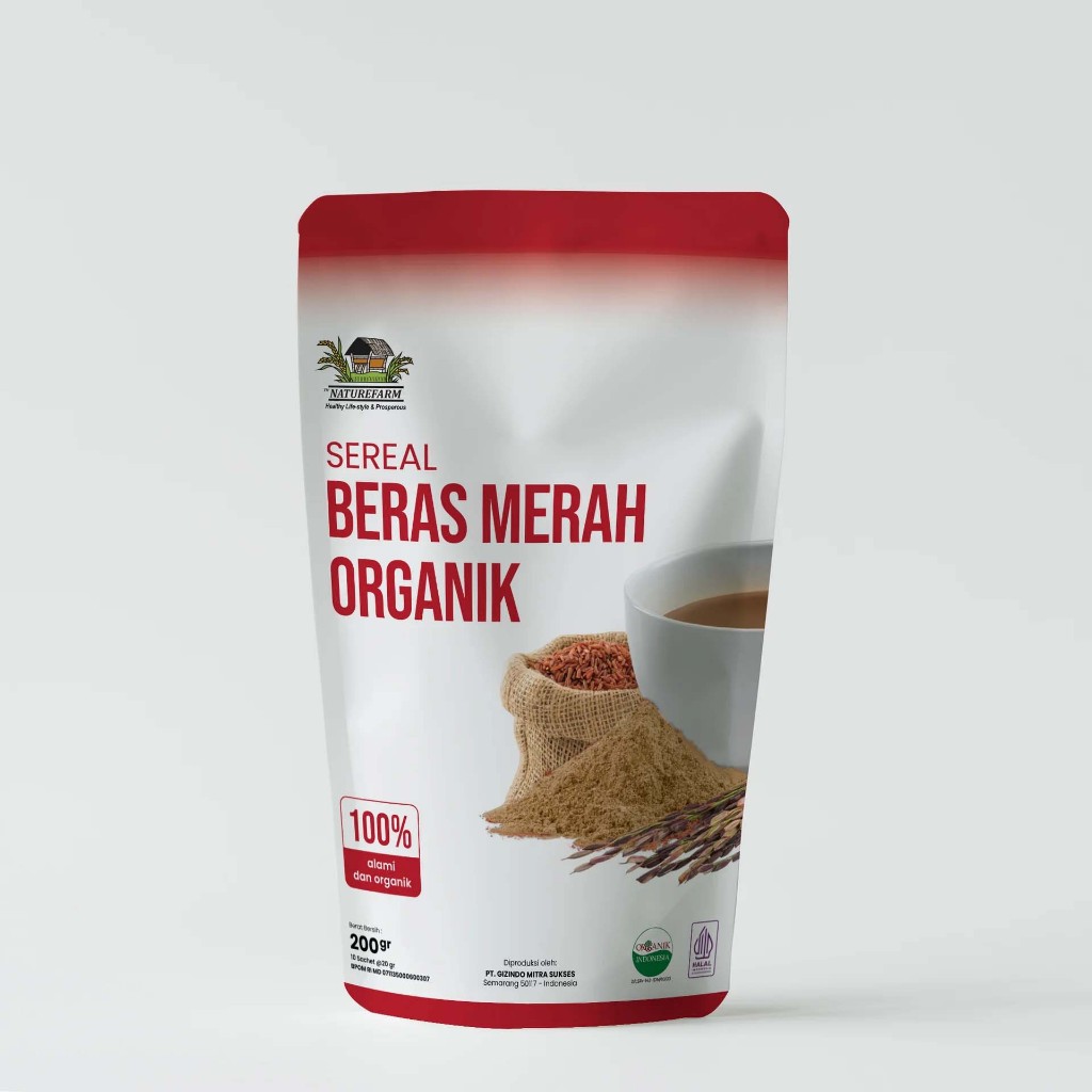 

Beras Merah Organik Sereal 200g