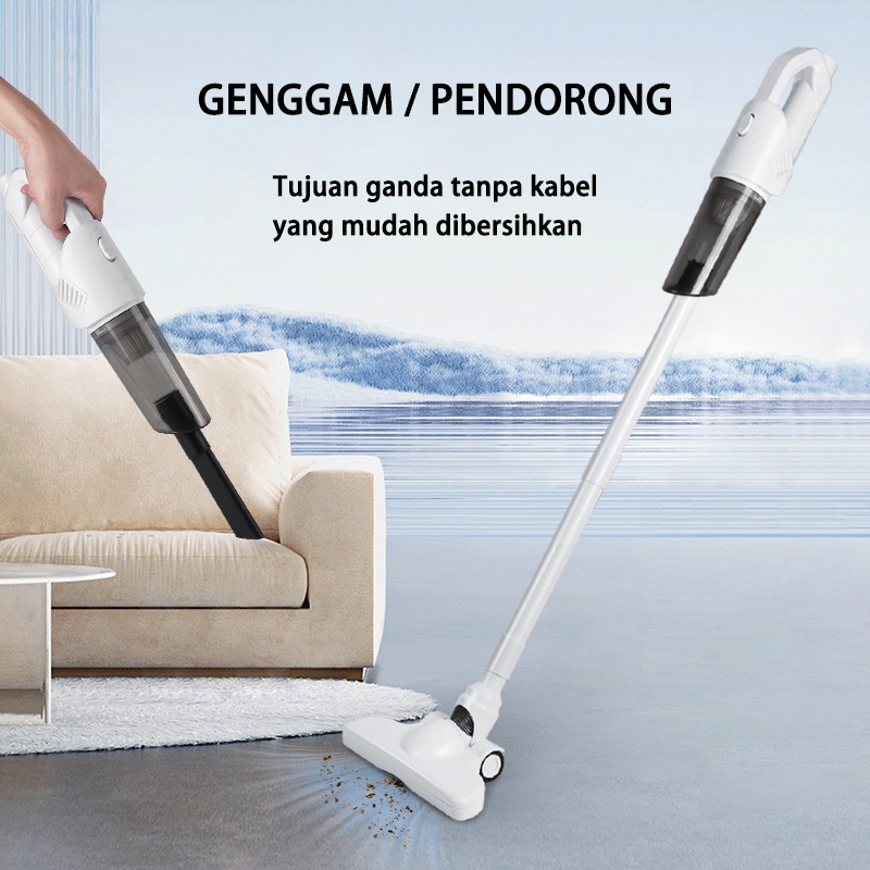 Vacum Cleaner 3 IN 1 Penyedot Debu Portable/Cordless Multifungsi / Alat Pel Lantai / Sapu Lantai