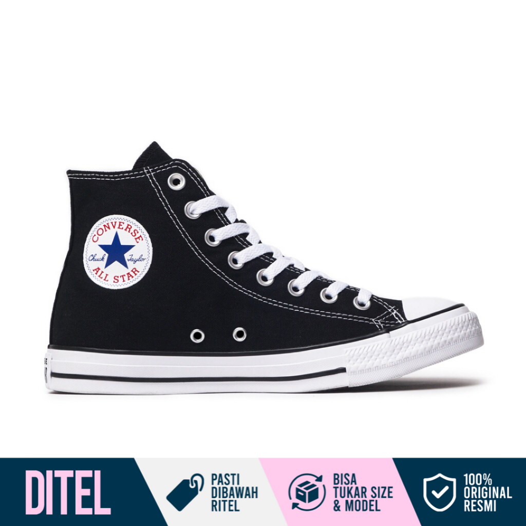 Converse CTAS High Black White M9160C