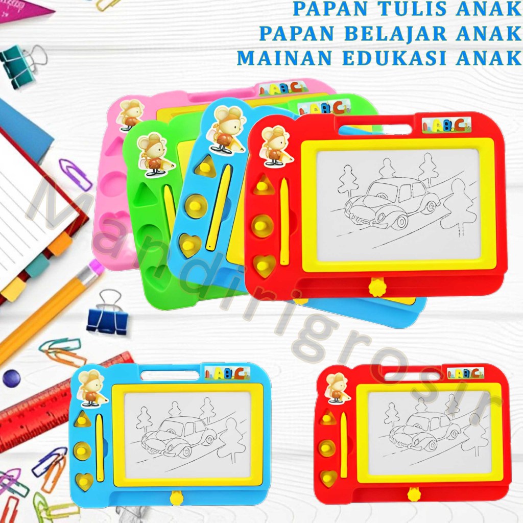 

Lerning Whiteboard Anak * Papan Tulis Anak * Papan Mainan Edukasi Anak * 1pcs